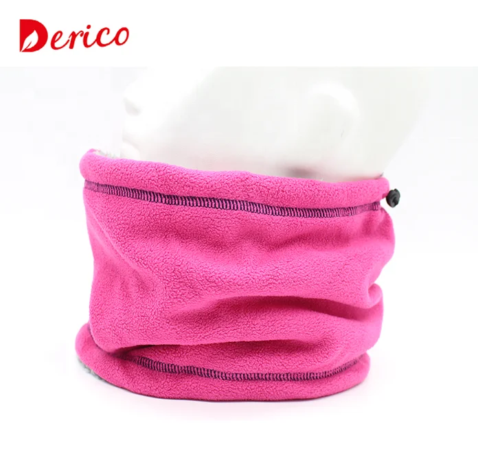wholesale double use circular neckscarf outdoor sports fleece neckwarmer