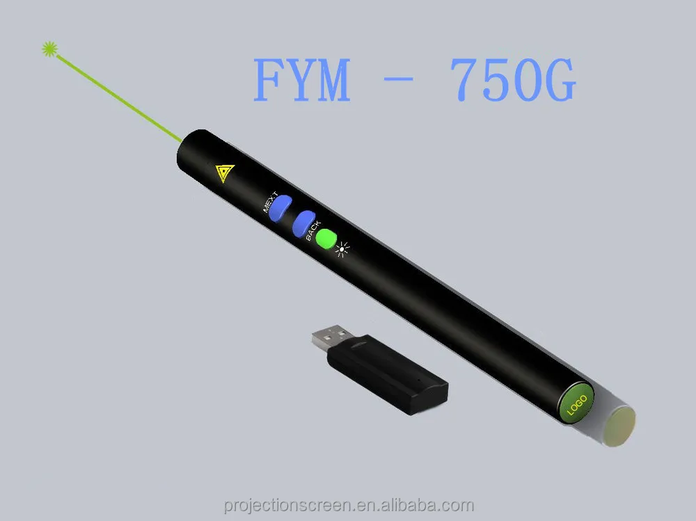 FYM-750 беспроводная лазерная указка ведущий с П. П. страница управления