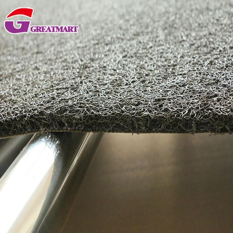 anti slip spike backing pvc coil car mat in roll