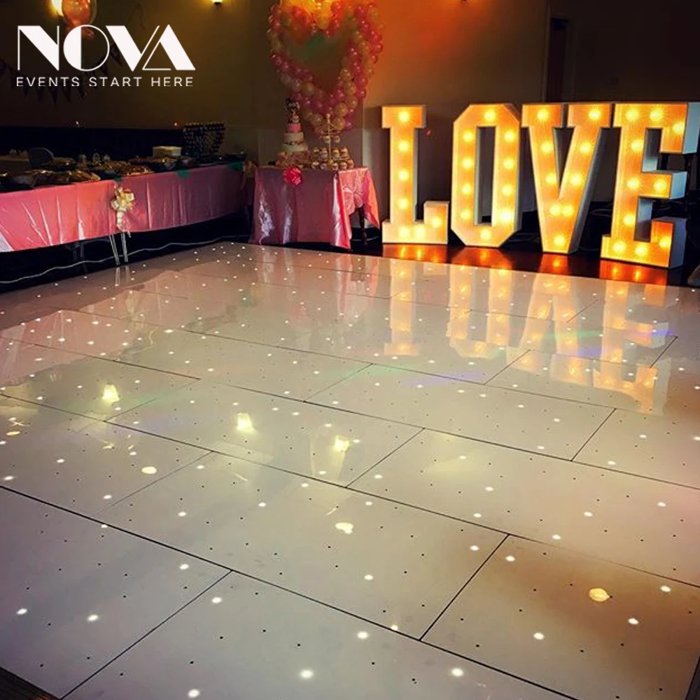 NOVA dj lights lazer party lights LED dance floor for rental wedding