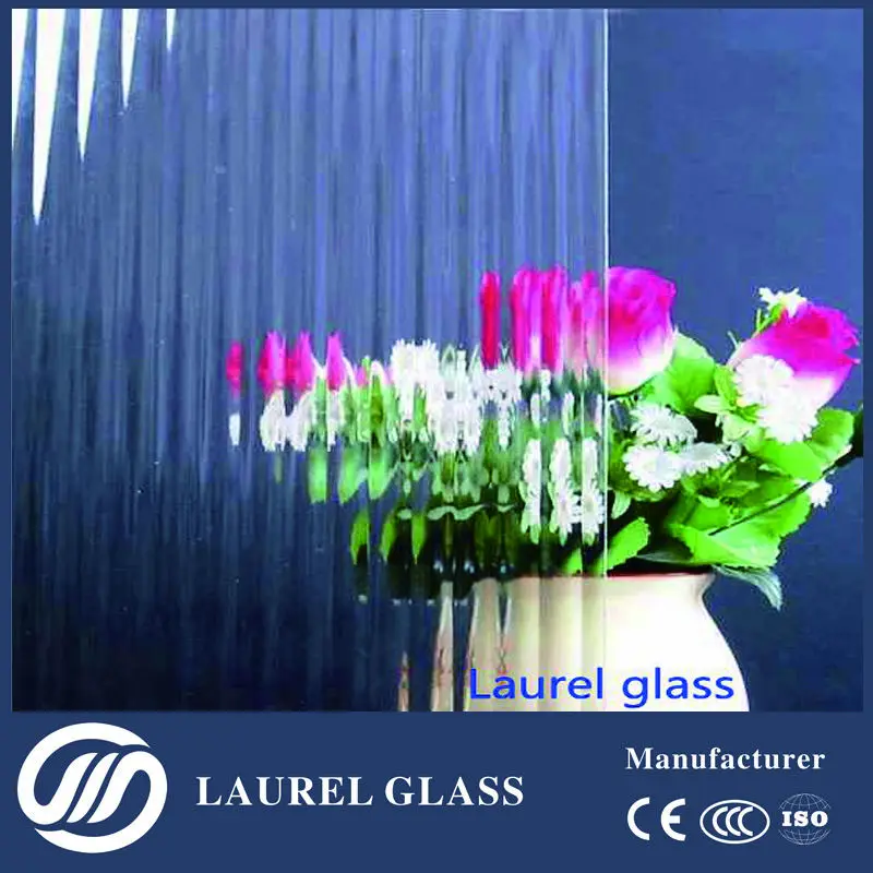 3mm-8mm Clear Moru Patterned/figured Glass with CE, ISO9001