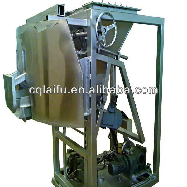 
Batch charger for glass furnace 