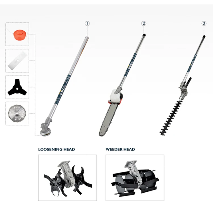 Brush cutter 52CC german brush cutter spare parts machine