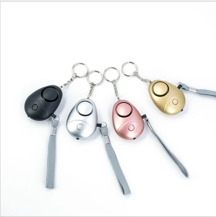 Factory Security Alarm Panic Button 135db Safety Self Defense Personal Siren Emergency Alarm Keychain Alarms for Kids/lady/elder