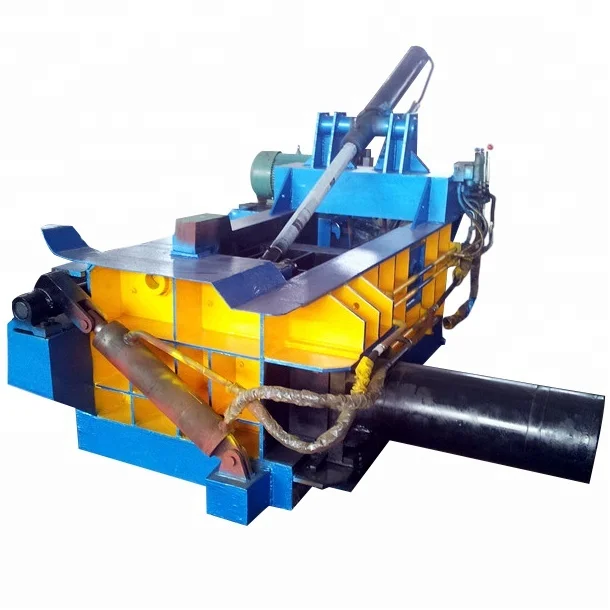 Hydraulic Scrap Metal Baler for aluminum foil wire turnings scrap IN STOCK