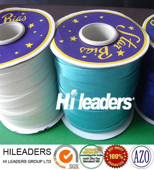 RT1180 100%Polyester Binding Satin Bias Tape
