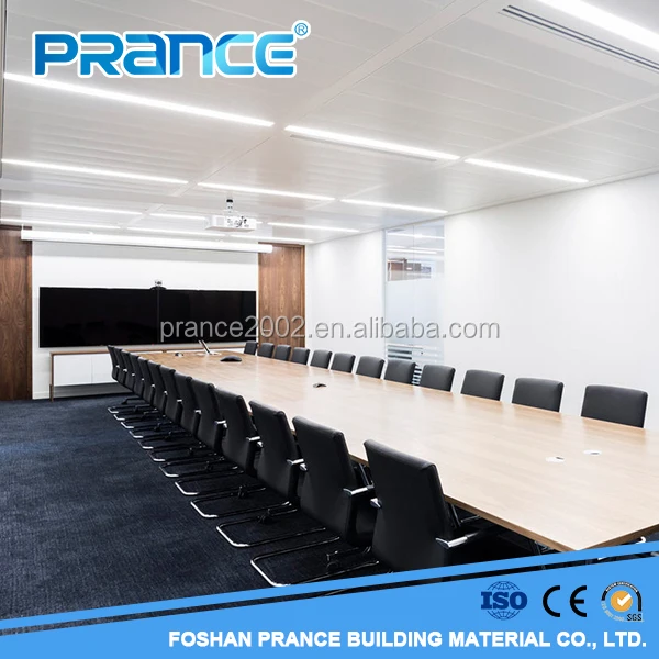 Office Aluminum Fireproof Clip in Ceiling Panel