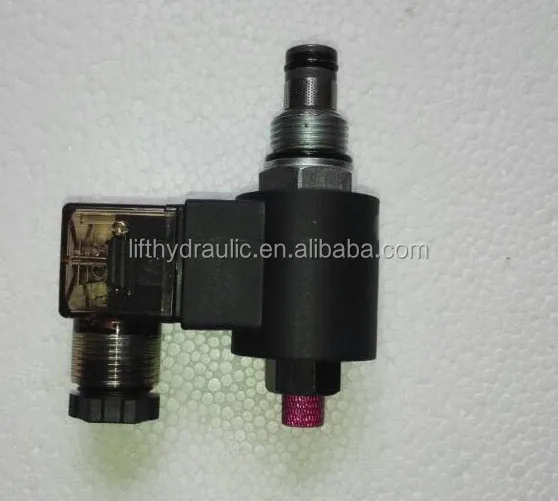 
220v ac 24v dc 2 way Directional Control Valve Hydraulic solenoid valve 