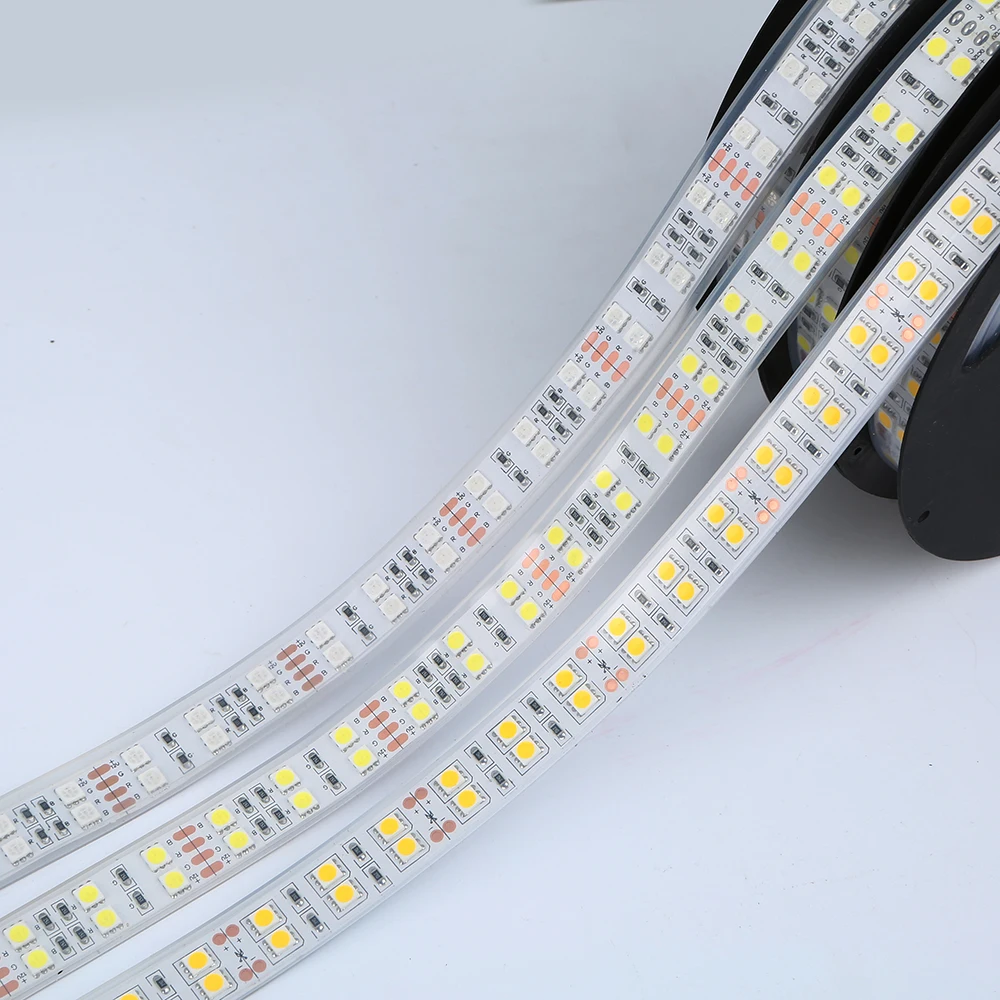 TV and Kitchen Decoration 12v led strip lights rgb full color IP67 PVC tube