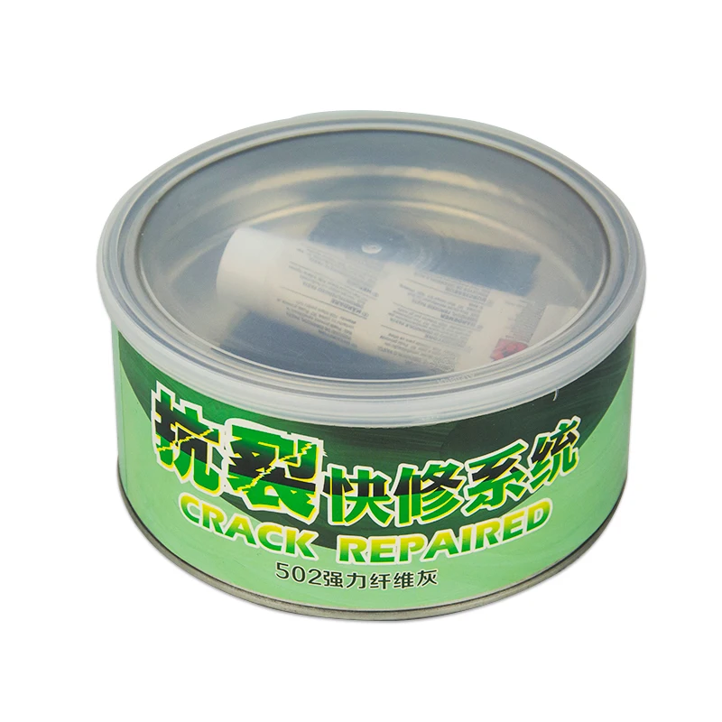 TK25 BPO car body filler light weight fast dry polyester steel putty yellow universal putty