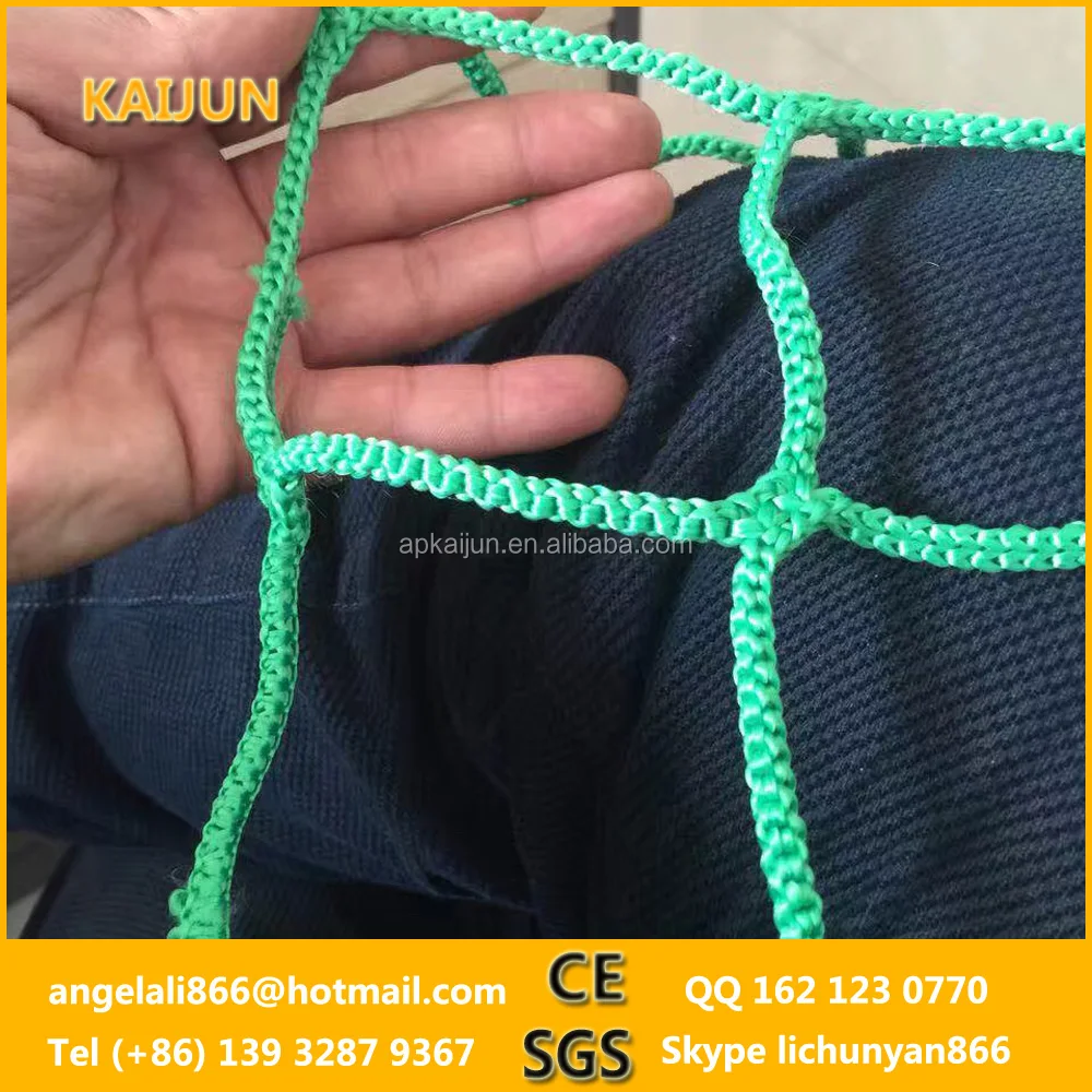 knotless net for truck and container cargo net/sport net/golf net made in china