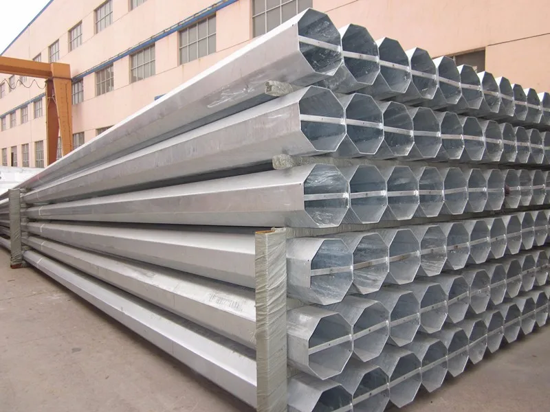 6m 8m high mast street lighting poles solar street light with poles