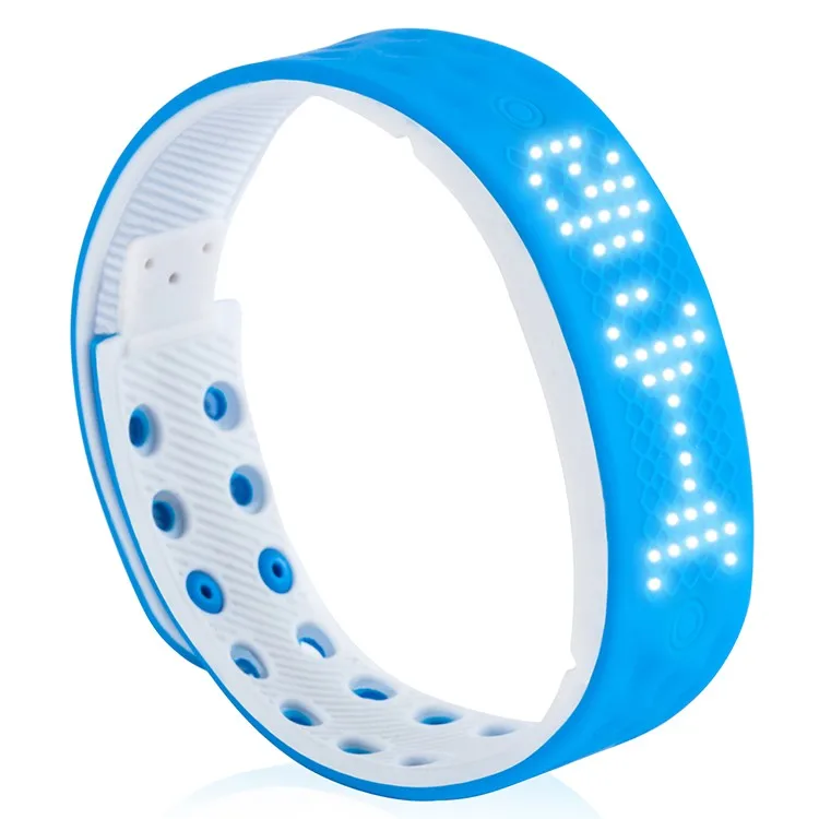 Sports silicone wristbands vibration alarm sedentary remind smart watch manufacturer