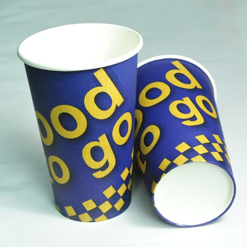 
 Полностью острое лезвие, цветная печать, одноразовые бумажные стаканчики/поли мелованная бумага Снэк чашки/одноразовые бумажные стаканчики  