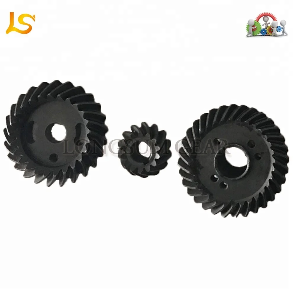 
High precision customized spiral bevel gear for sewing machine 
