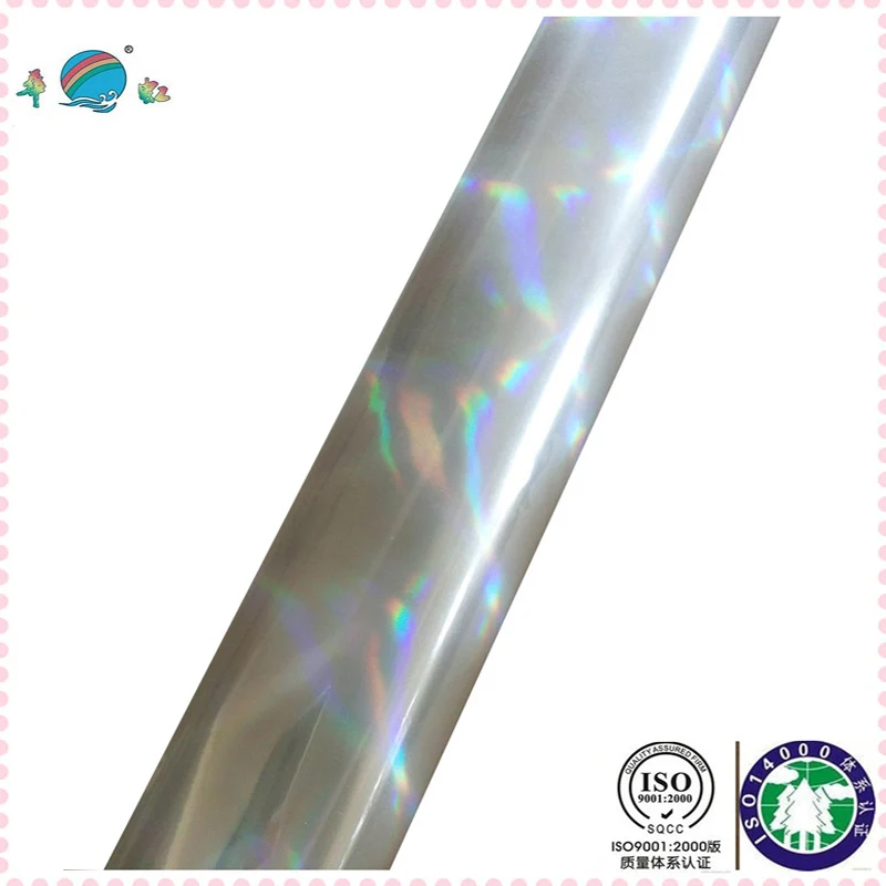 
medium transparent holographic hot stamping foil 