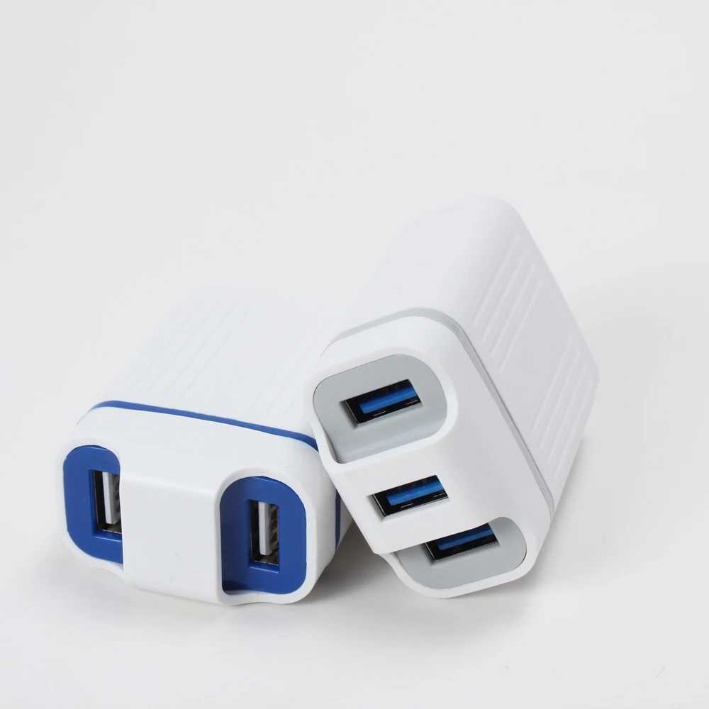 
new product 5V 3A single 3 USB wall travel Charger Adapter Portable INDIA Plug MP3 MP4 mobile phone Charger 