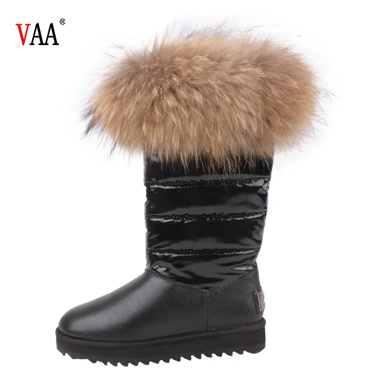 free samples EVA Rubber Leather Winter Snow Women Boots