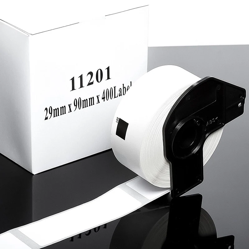 1 roll/black bag standard address label direct thermal label 1201 labels