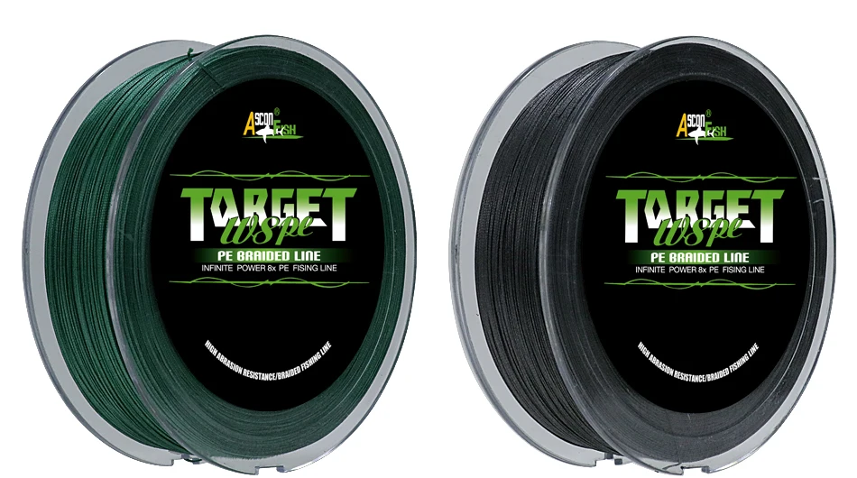Super Power and Abrasion Resistant Braided Fishing Line PE Braided 6LB-300LB 8 strands surfcasting fishing line