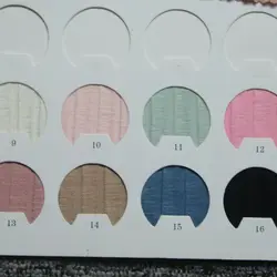 Красивая ткань из полиэстера и хлопка CVC 10x4, эластичная трикотажная ткань в рубчик для женщин