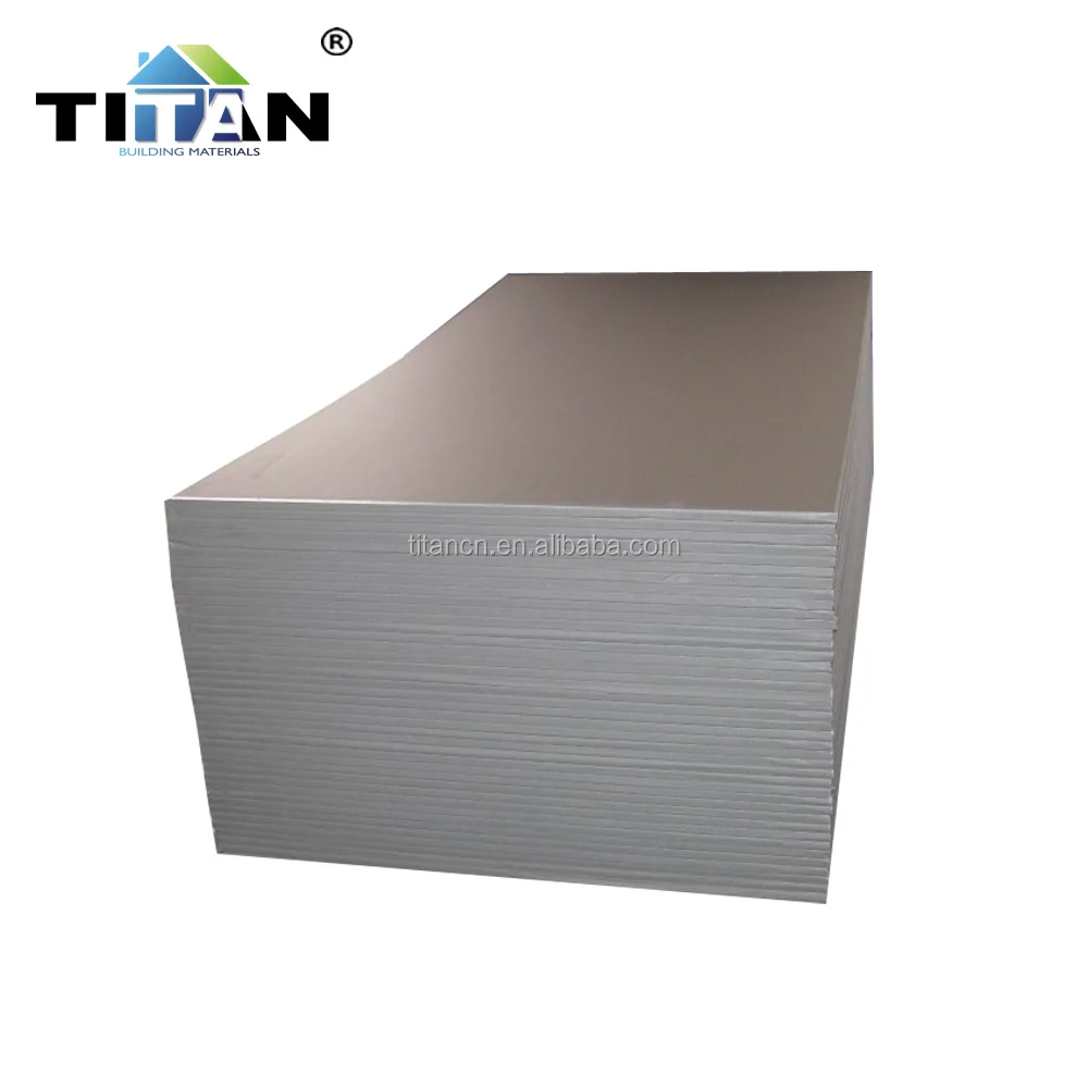 
Cheap Wall System 12.5mm Thick Gypsum Board in Indonesia 