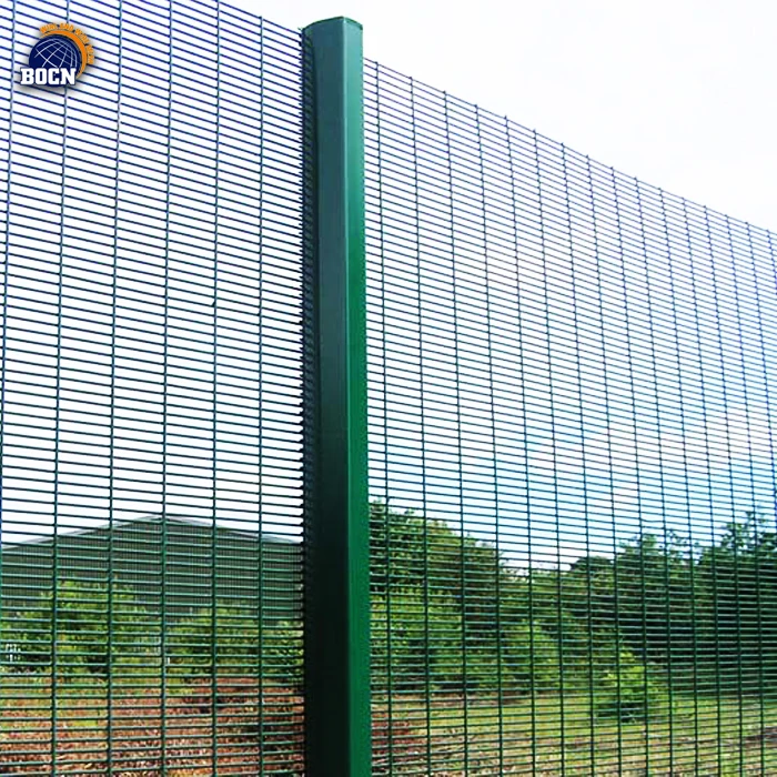 hot sale Anti-climb V shape welded mesh panel Razor Barbed Wire Security Fence