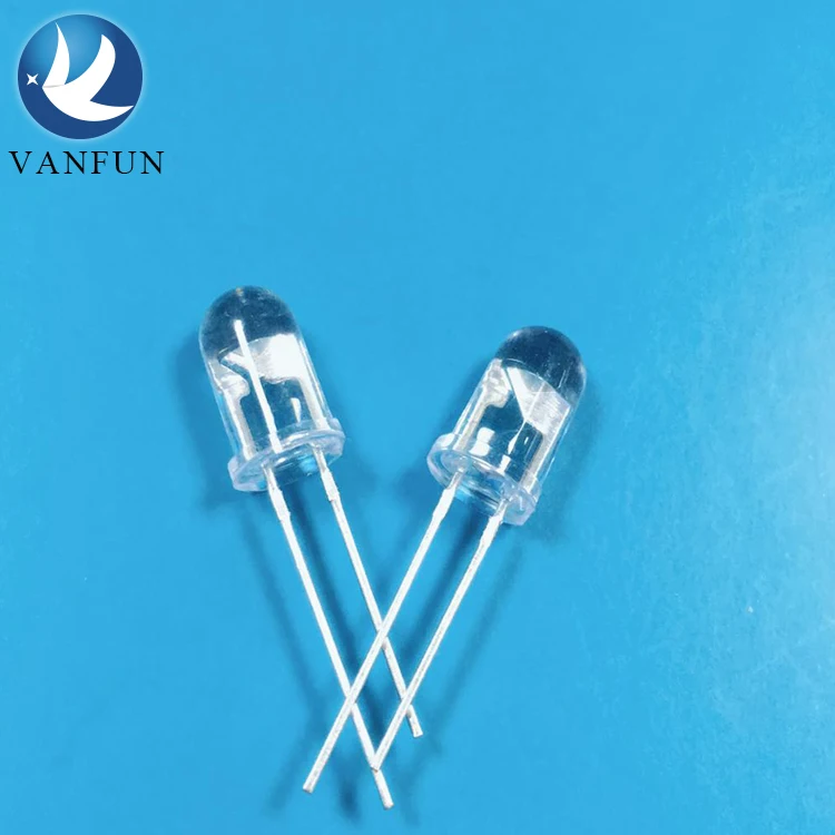 electronic components IR near infrared led diode 3mm 5mm 850nm 880nm 940nm emitter and receiver leds
