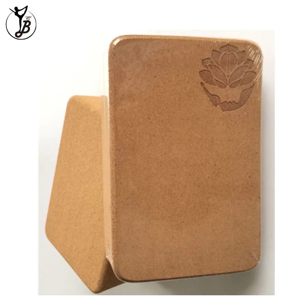 High Density Lightweight EVA Foam Cork Yoga Block