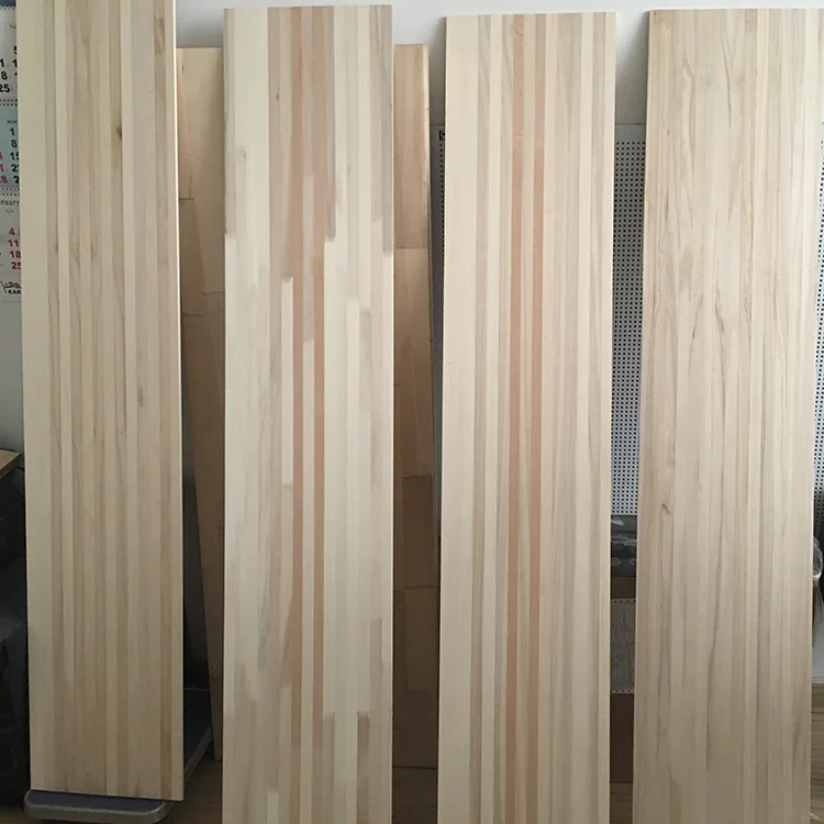 Wholesale low price eco-friendly natural paulownia board