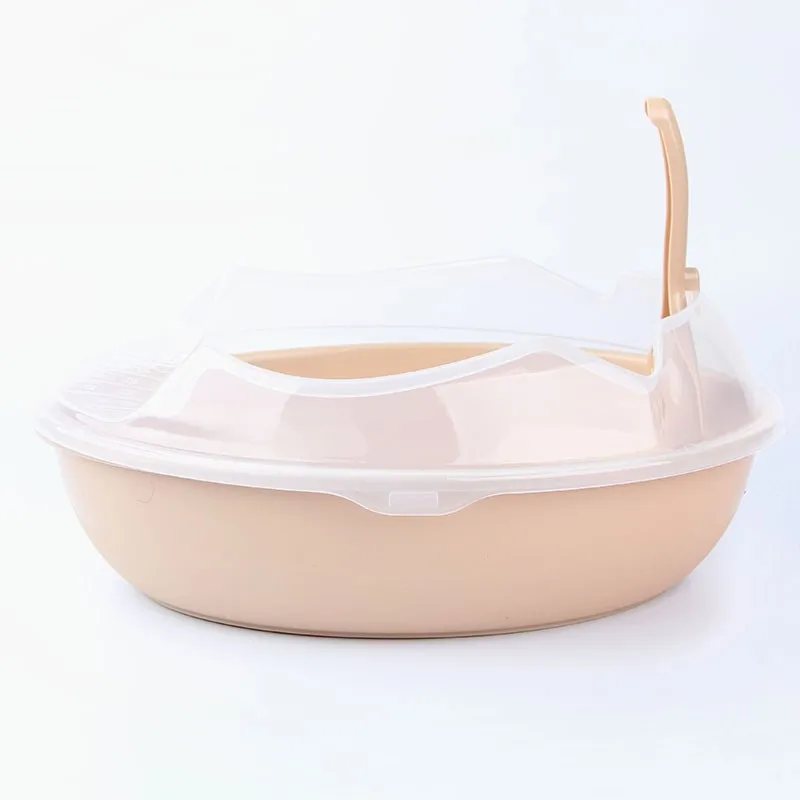 
cat litter box pan salver with scoop 