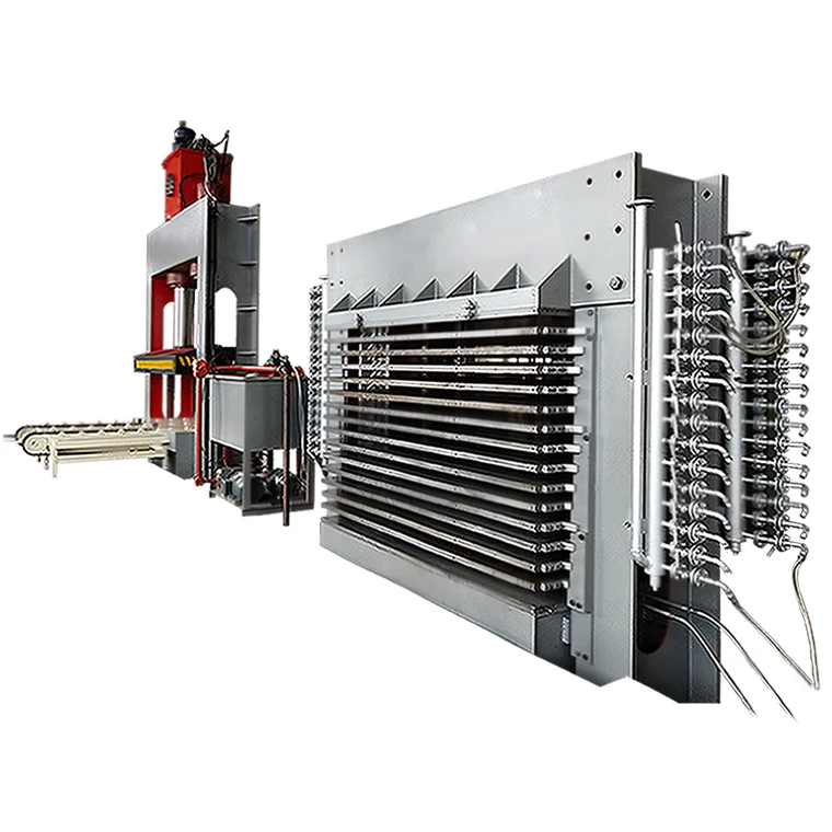 Мульти дневной горячий пресс для изогнутой фанеры