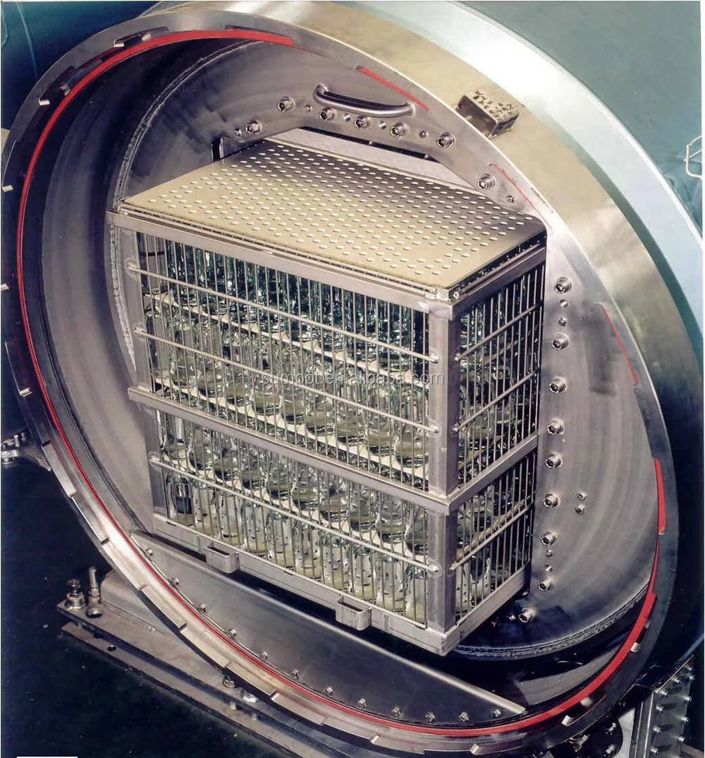 semi-automatic canned food industrial autoclave sterilizer