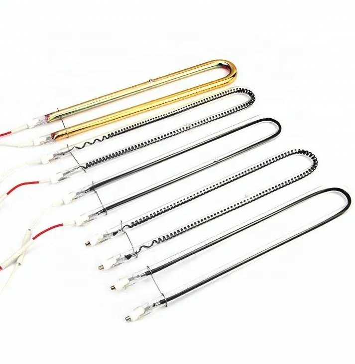 Customized Infrared Electric Carbon Fiber Quartz Tube Pipe Heater