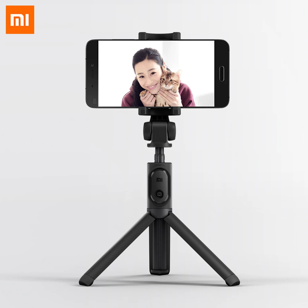 
Original Xiaomi Mi Foldable Tripod Selfie Stick Bluetooth Selfiestick With Wireless Shutter Selfie Stick For Mobilephones 