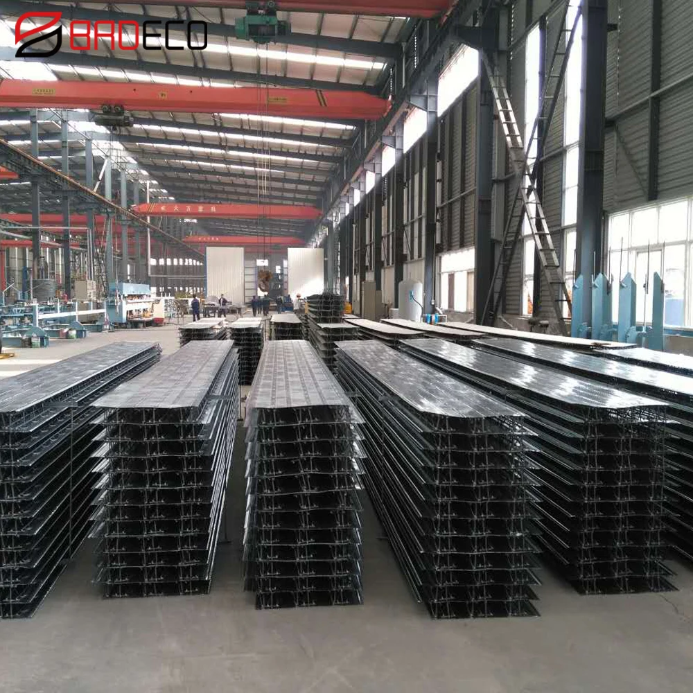 brd supply corrugated steel truss deck for modern building