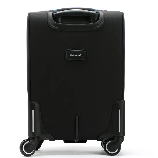 High quality waterproof fabric soft trolley luggage with TSA lock Modern fashion trolley travel luggage
