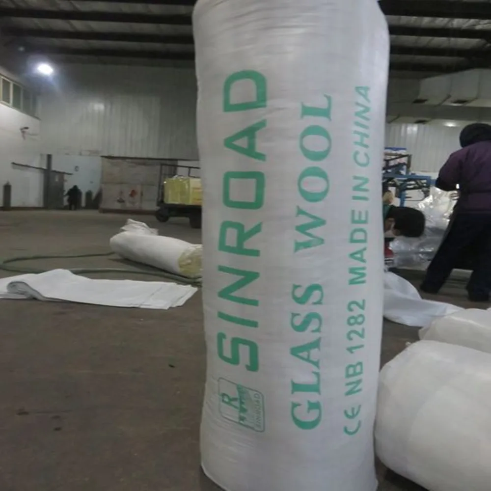 Glass Wool Heat Insulation Materials Sound Isolation Glass Wool For Air Condition Duct