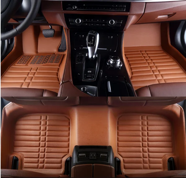 5D car mat factory leather car floor mats for Accord Fit waterproof car mat Yaris corolla
