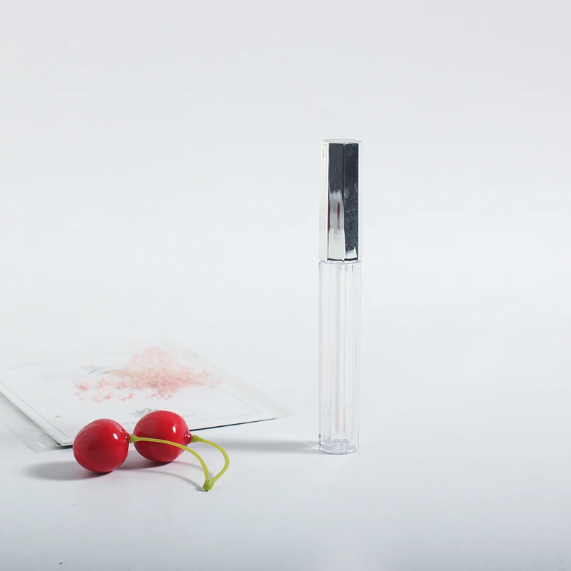 wholesale octagonal lip gloss tube matte cosmetics lip tube