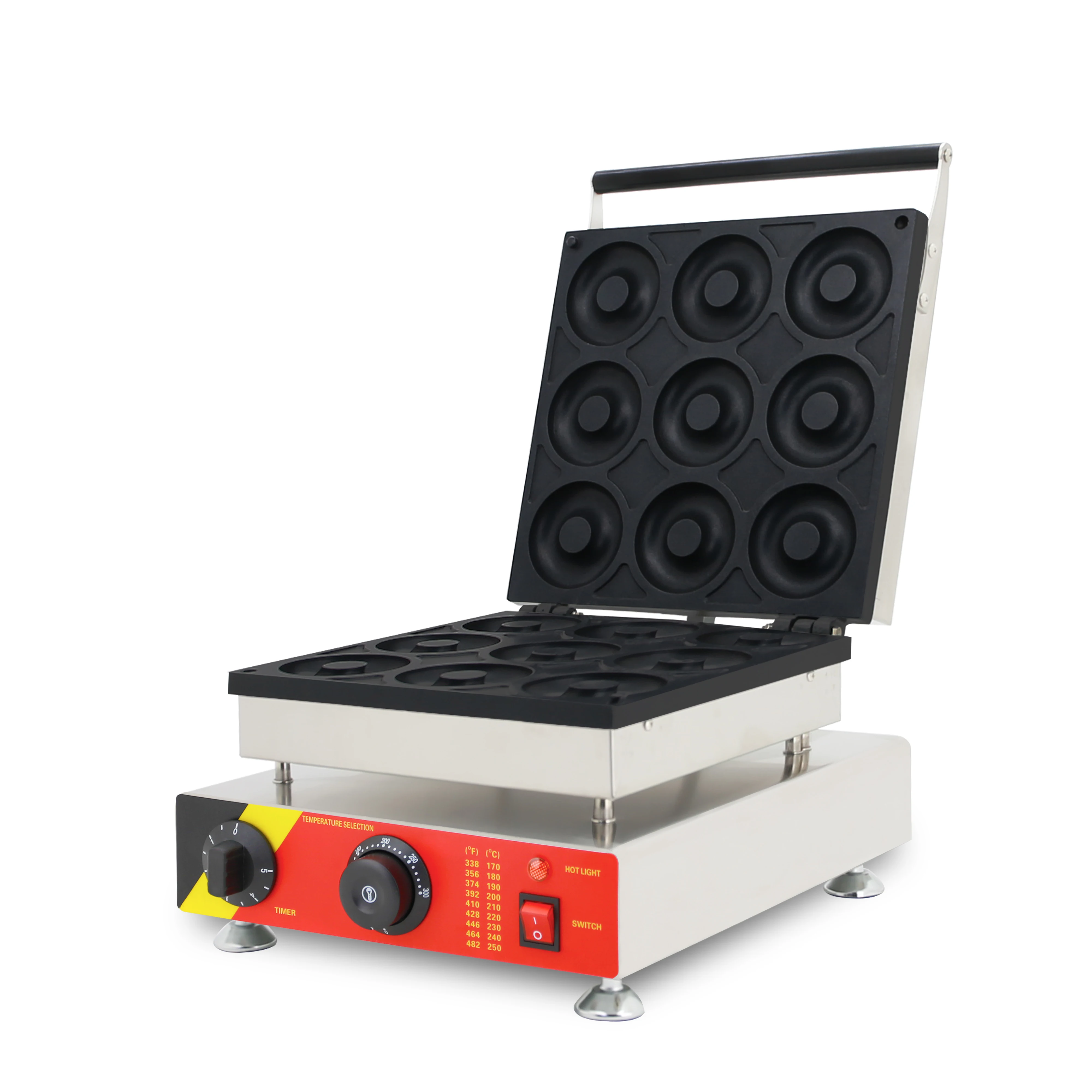 
Automatic electric commercial donut making machine hot sale cake making machine with 9 holes 