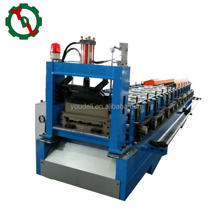 
Chinese Machinery Manufacturer 65Mm Steel Standing Seam Roof Panel Roll Forming Machine 