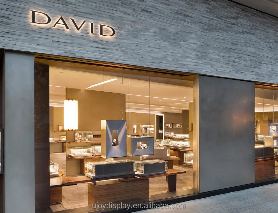 modern customized interior design ideas jewellery shops