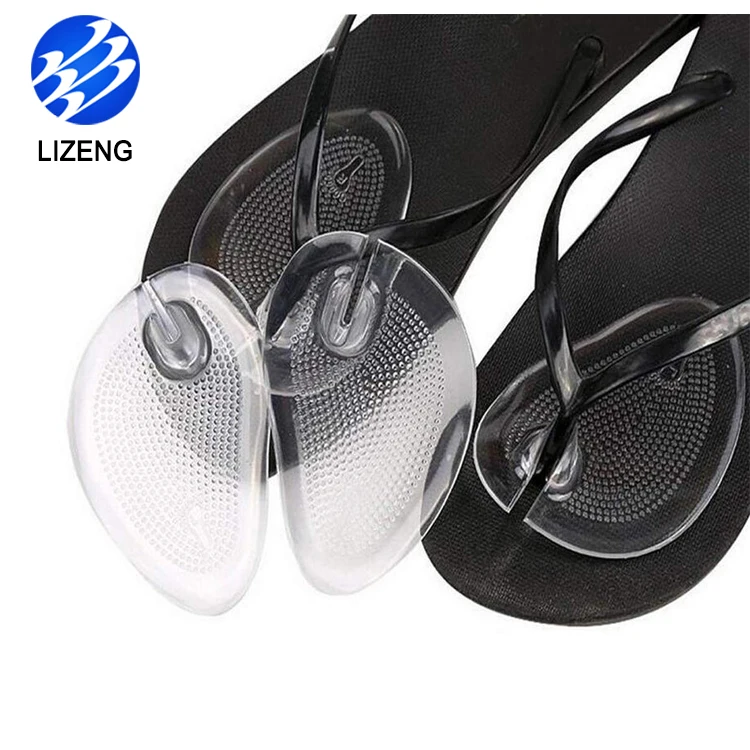 Soft Silicone Flip Gel Cushions Pad Toe Protectors For Thong Sandals