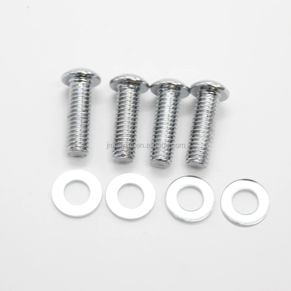 
High Quality Billet Aluminum LX7 Chrome 4 Point Sissy bar tour pak Docking Hardware For Harley Touring 14-UP 