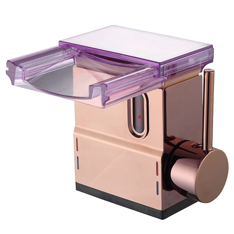 Contemporary water saving thermostatic basin sensor faucet China