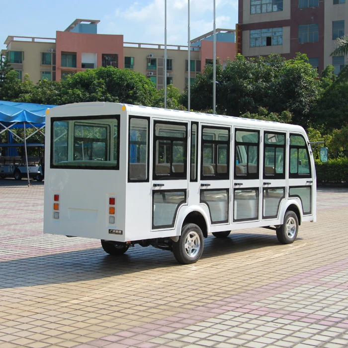 China made 14 seats electric city bus with CE certificate