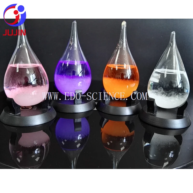 
NEW COLOR Admiral Fitzroy Storm Glass Weather Forecast Bottle Barometer 