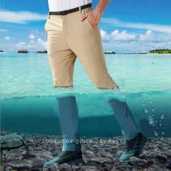 fashion Mens Outdoor Mountain Wear Trek Water Resistant Trousers Lightweight Hiking Pants