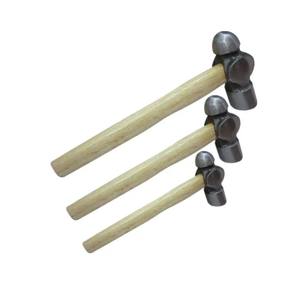 Шариковый молоток с ручкой деревообрабатывающий 4 унции/0 25 фунта бурливуд полностью польский YO-12401 CN;JIA Steel